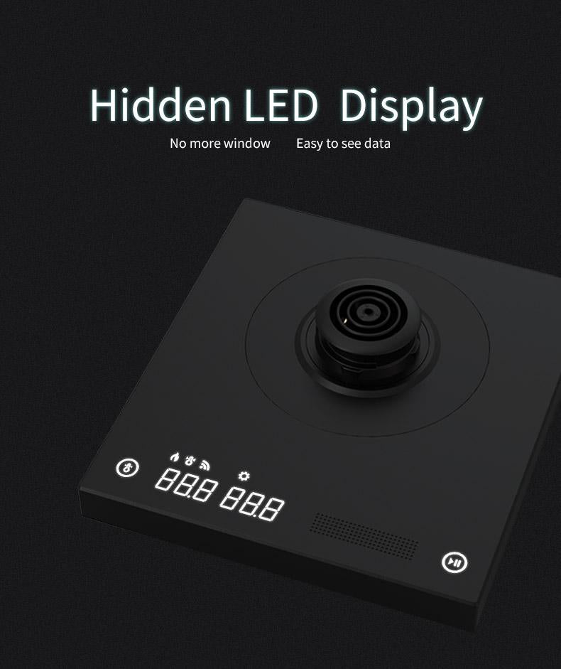 Timemore 600ml Black Fish Smart Electric Pour Over Kettle With Thin Spout