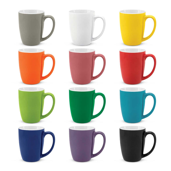 Crop 400ml Different Colors Ceramic Coffee Cup