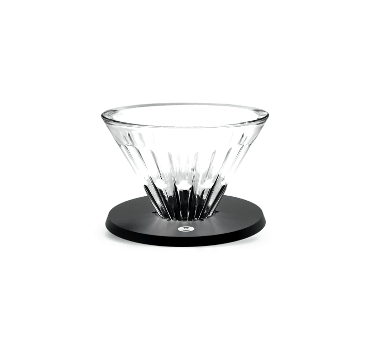 Timemore 02 Crystal Eye Glass Dripper PC Holder - Black