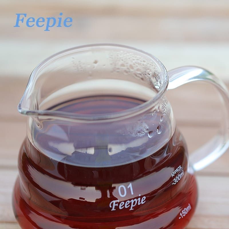 Feepie Glass Coffee Server Pot 360ml/ 01