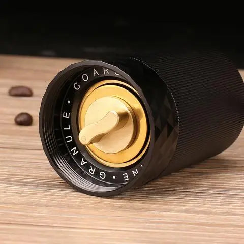 Barista Space Premium Coffee Hand Grinder with adjustable burr grinder for manual coffee brewing