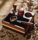 Crop Espresso Accessories Organizer Station