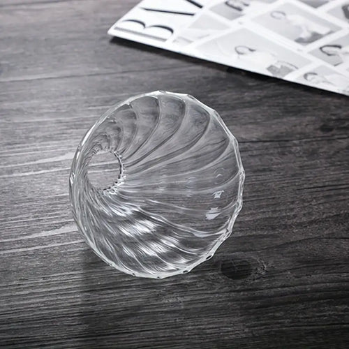 Crop V60 Dripper Heat-Resistant Glass Model: 02