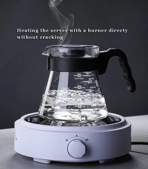 Crop 600ml V60 Coffee Server White