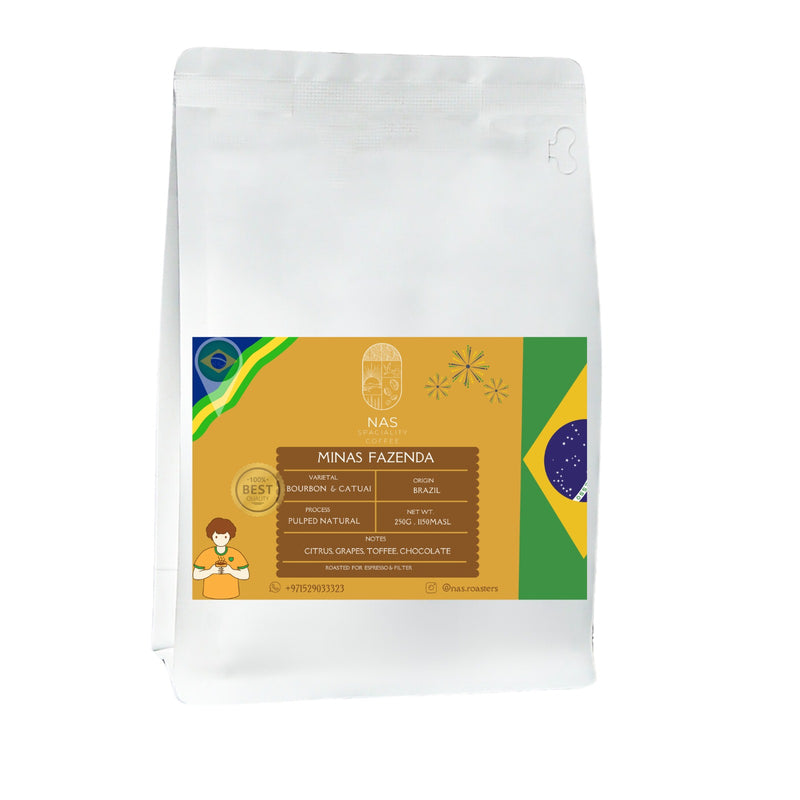 Brazil Minas Fazenda 250g (Espresso/Filter)