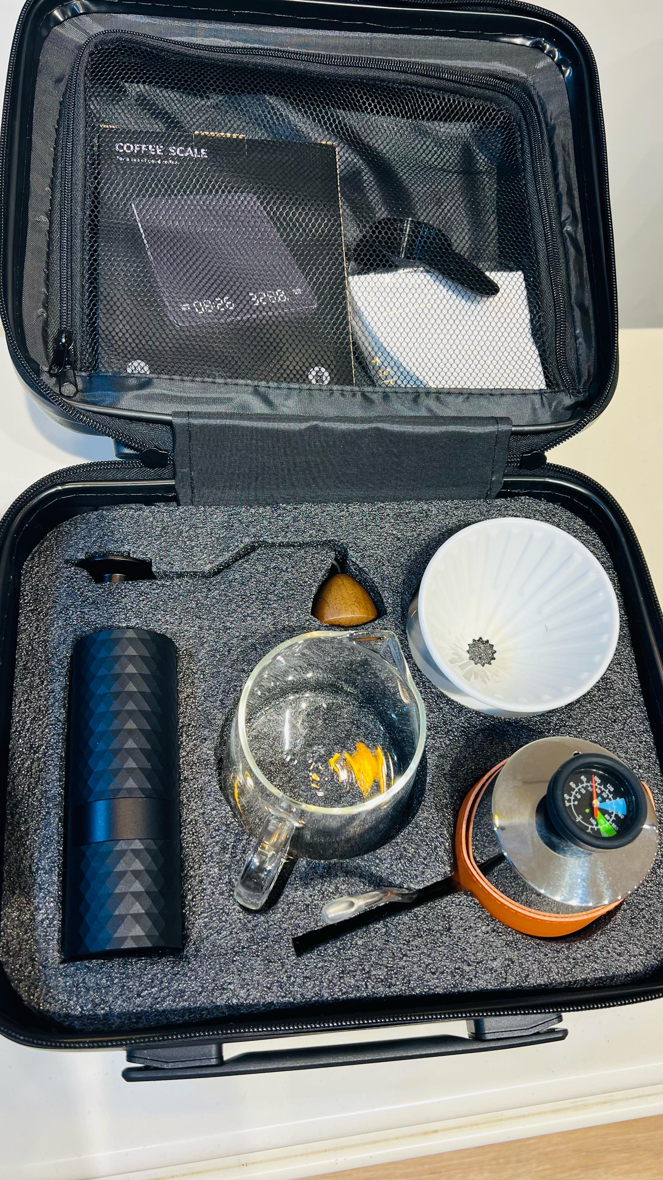 Crop 350ml V60 Coffee Maker Mini Travel Bag