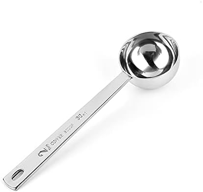 Crop Stainless Steel Coffee Spoons Silver-30ml