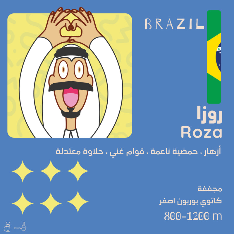 Brazil Rosa 250g (Espresso/Filter)