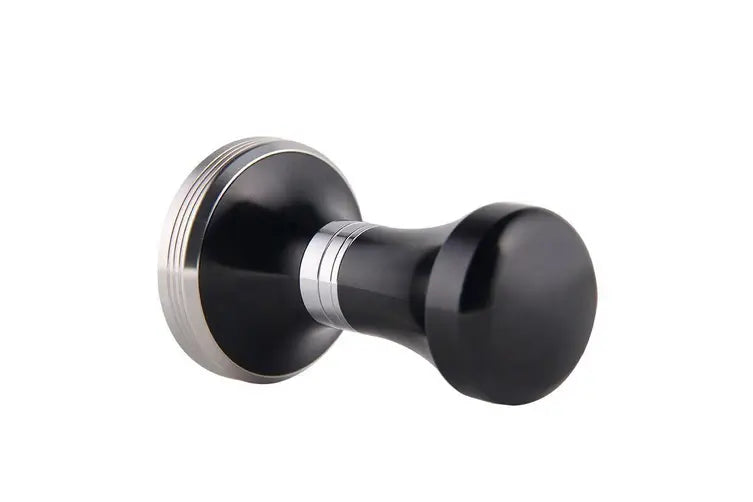 Crop 58mm Stainless Steel Coffee Tamper Black Edition