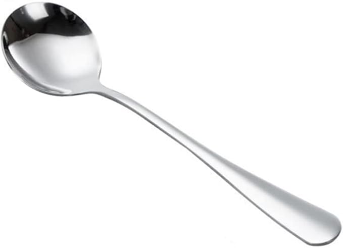 Crop Stainless Steel Small Espresso Spoon