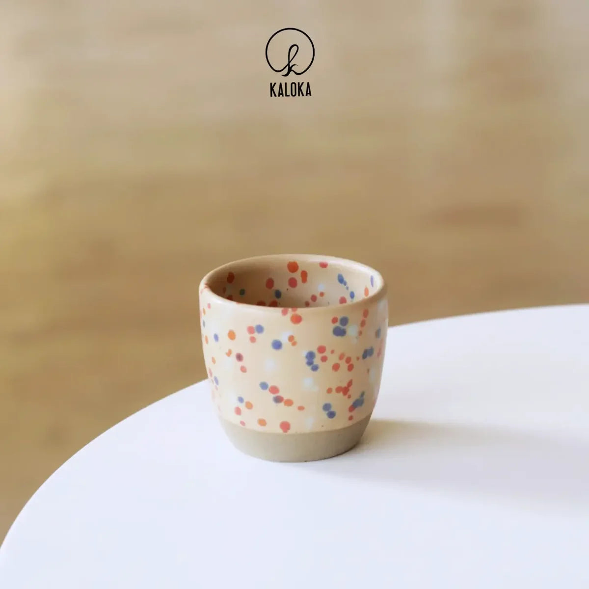 Kaloka 80ml C 16 Wave Multi Series Handmade Coffee Cup