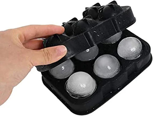 Crop Silicone Ice Cube Tray with Lid Easy Release Ice Cube