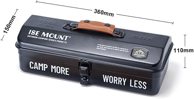 Crop Camping Metal Storage Box