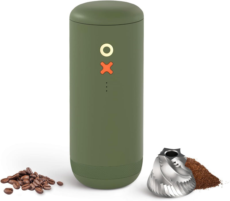 Timemore & Nuttii OX Lite Portable Electronic Grinder  Green ABS Version