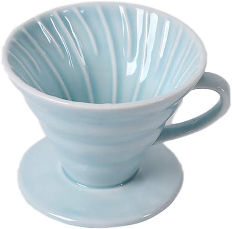 Crop V60 Ceramic Coffee Dripper Tiffany, 01