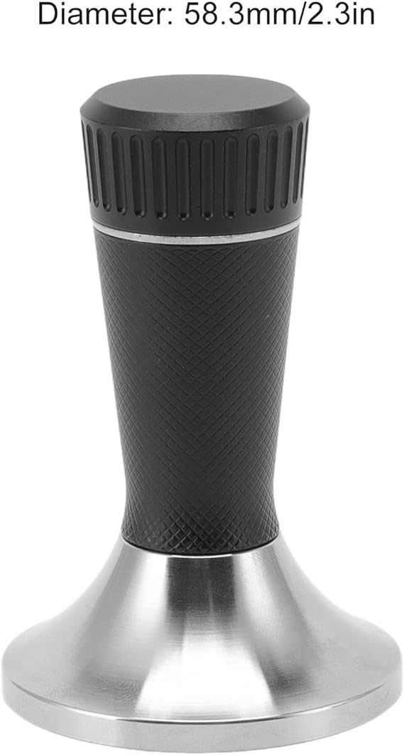 Crop 58mm Coffee Tamper  with Coffee Needle Distribution Tool