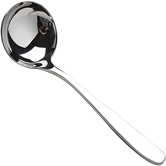 Crop Novel Design Stainless Steel Coffee Spoons Silver