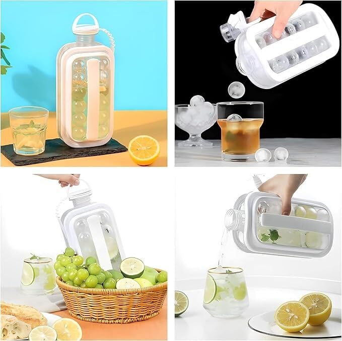 Crop Ice Maker Water Bottle Ice cube