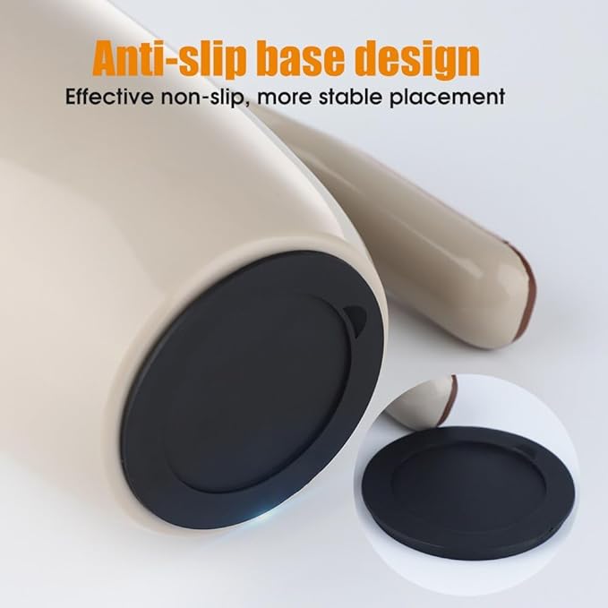 Crop 380ml Automatic Magnetic Stirring Coffee Mug Brown