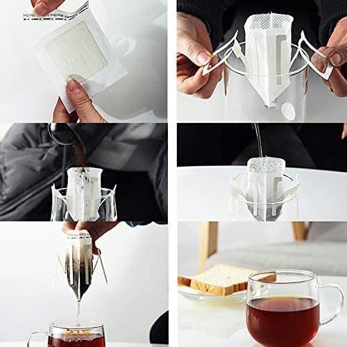 Crop Coffee Filter Bags Portable Hanging Ear Style 50Pcs