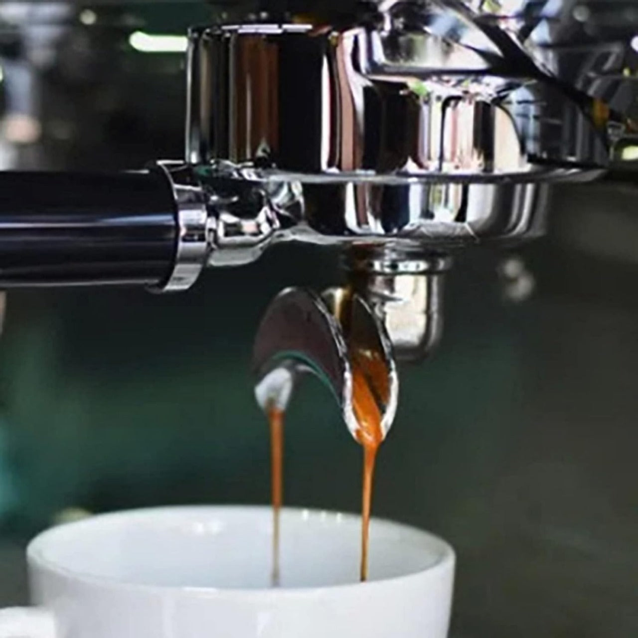 Crop 58mm Portafilter Double Spouts