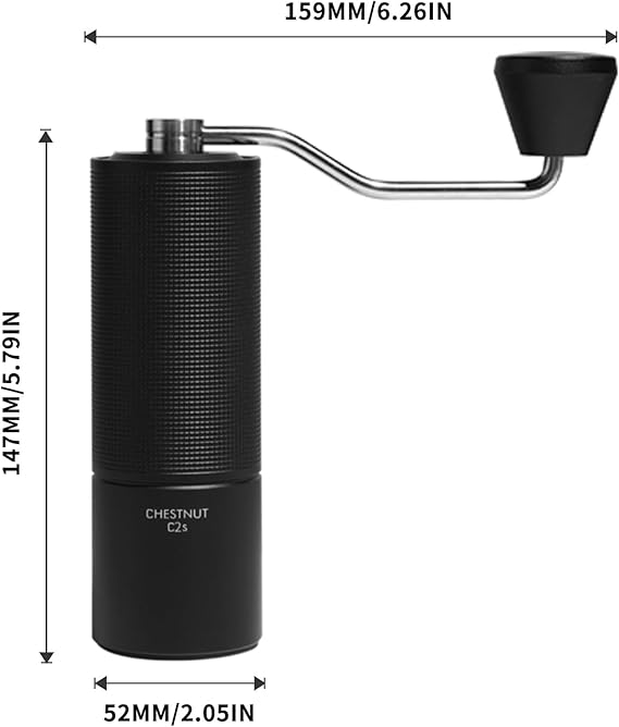 Timemore C2s Manual Coffee Grinder - Black