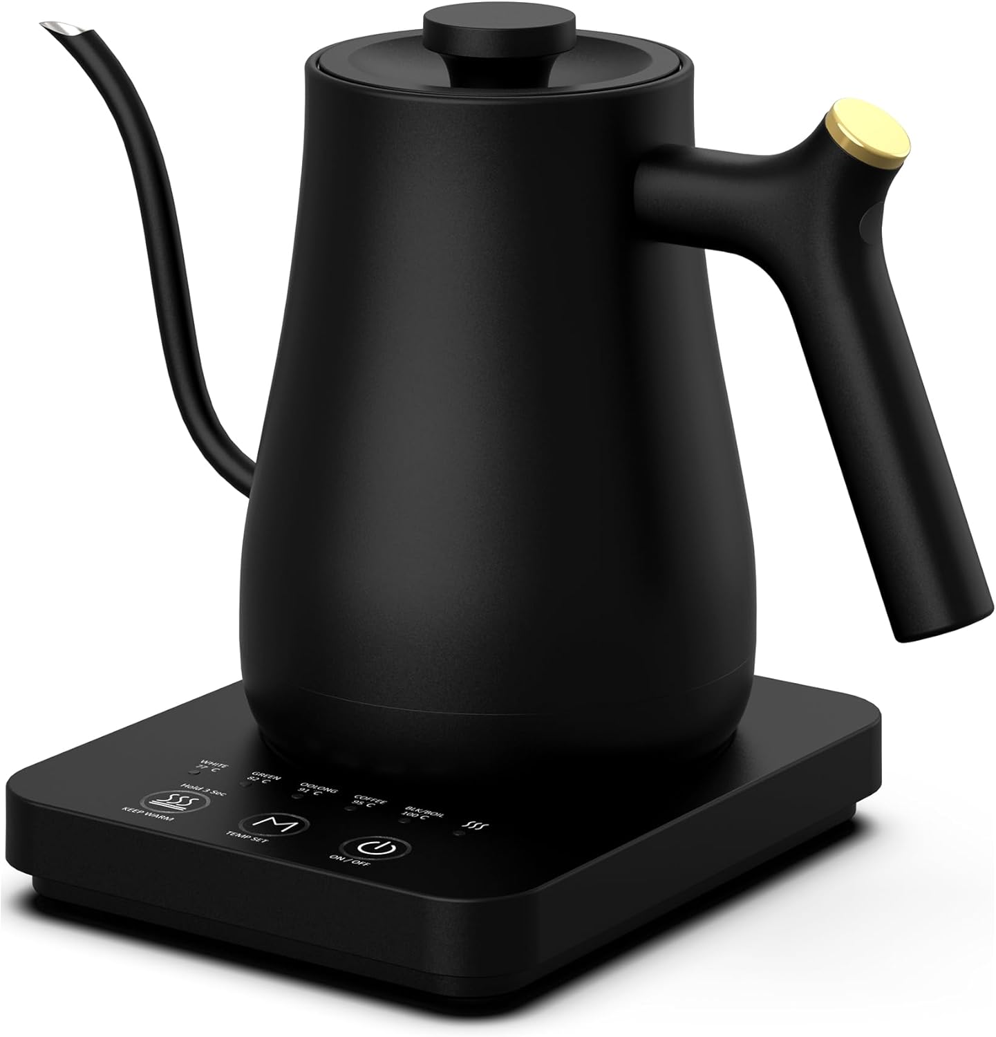 Crop 800ml Electrical Stainless Steel Coffee Kettle