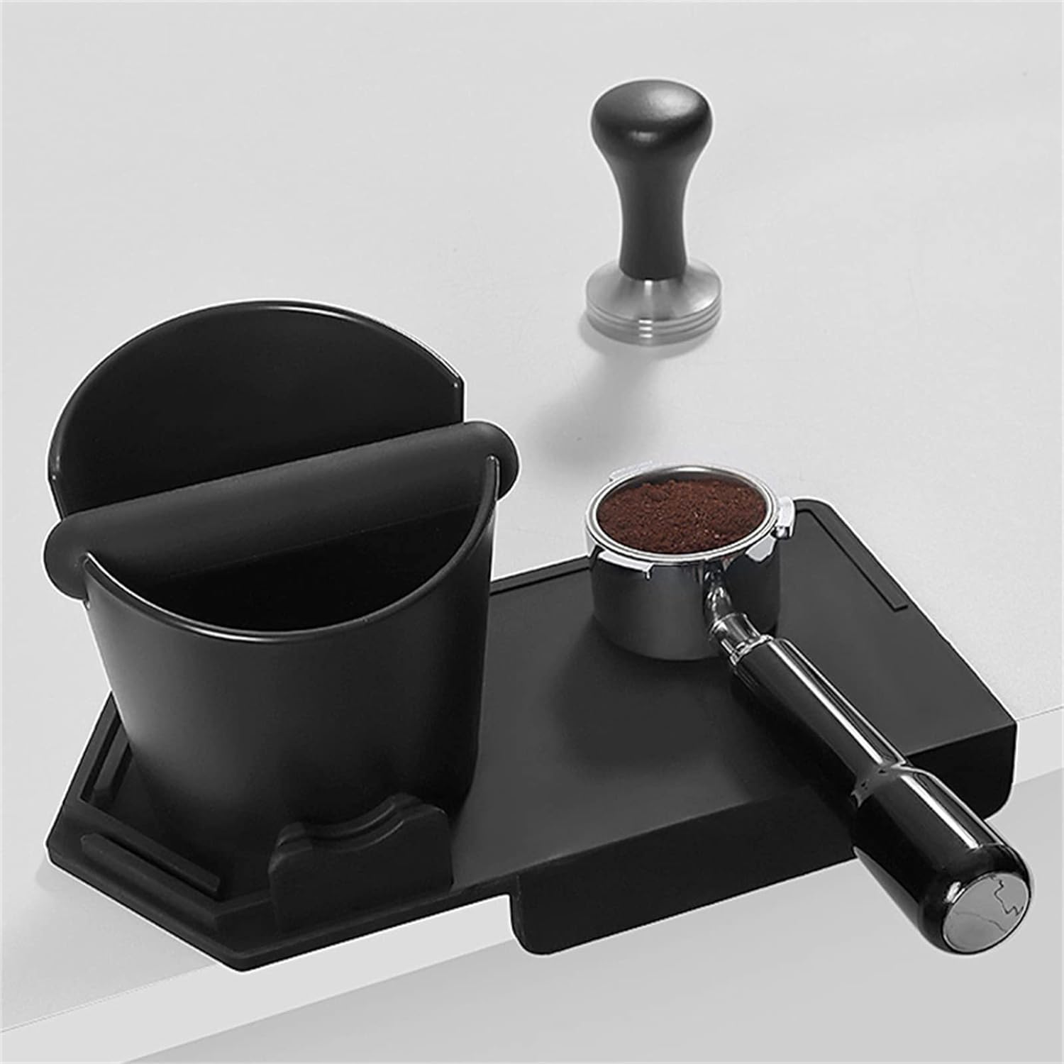 Crop 28x13.5x3.5cm Silicone Corner Tamper Mat