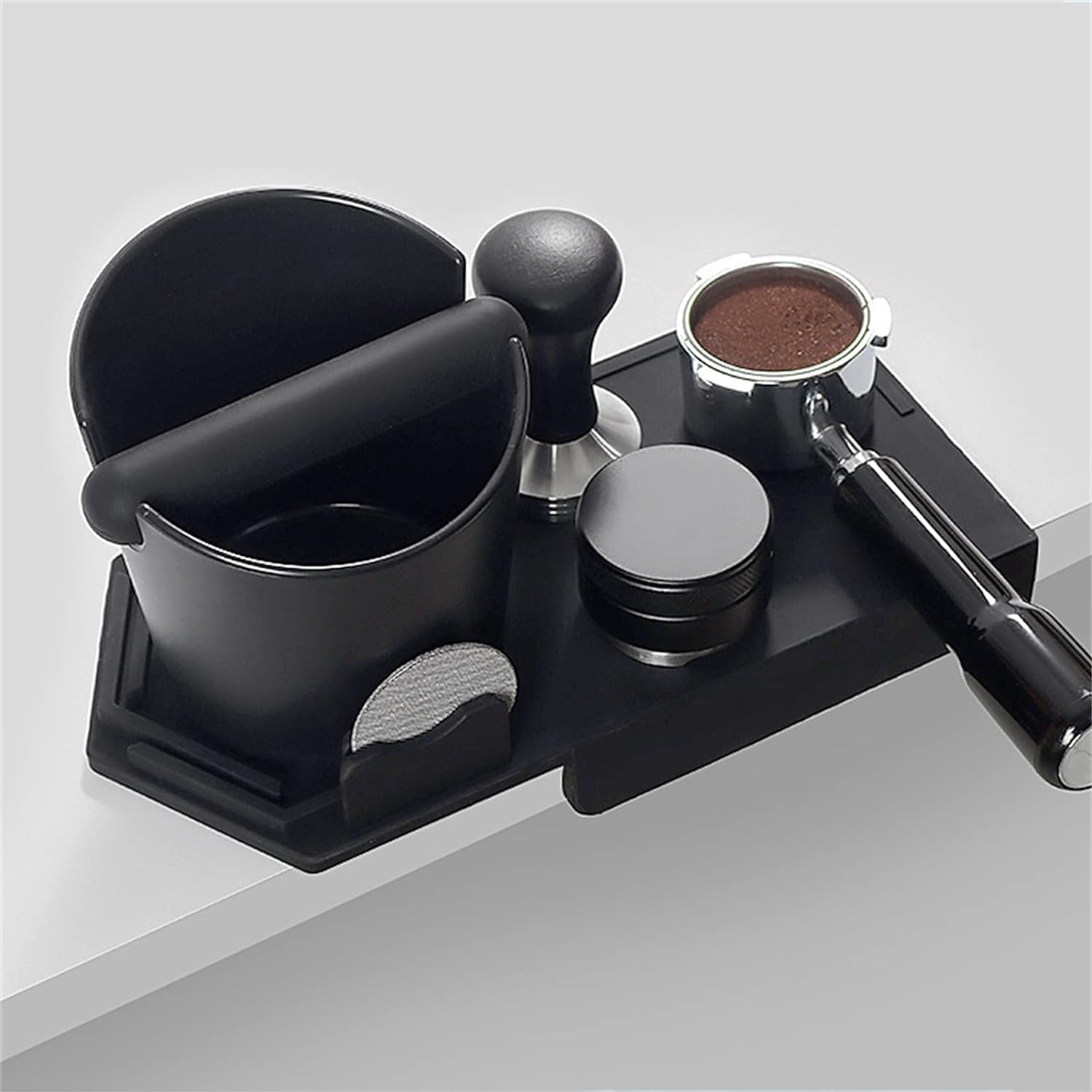 Crop 28x13.5x3.5cm Silicone Corner Tamper Mat