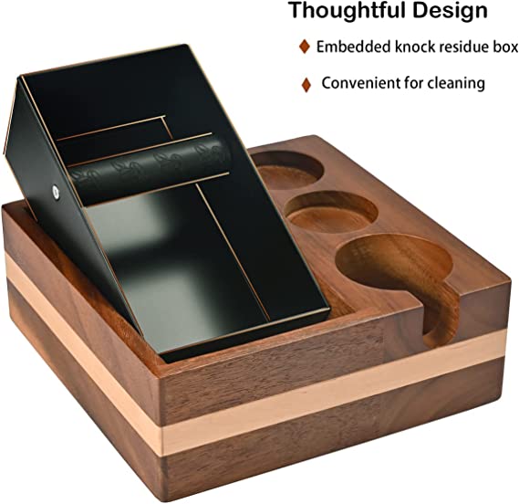 Crop Espresso Accessories Organizer Station