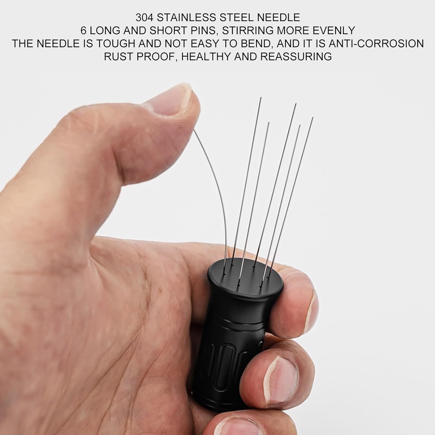 Crop Coffee Needle Distribution Tool with Magnetic Bar