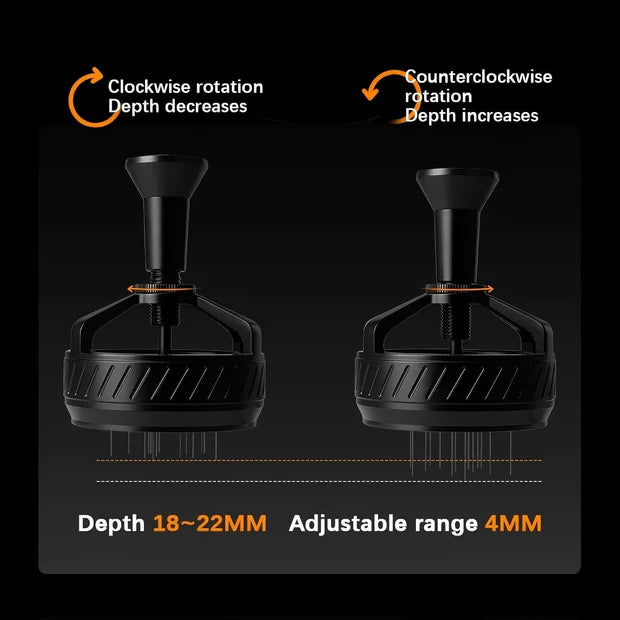 Crop 58MM WDT Espresso Distribution Stirrer Tool