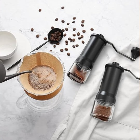 Crop High Precision Conical Ceramic Burr Grinder