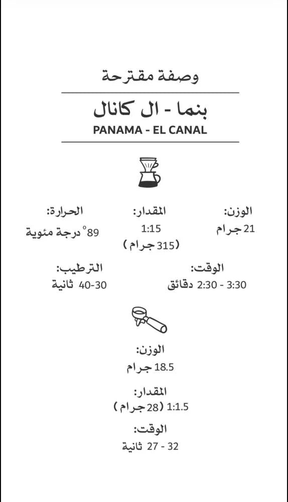 Panama El Canal 250g (Espresso/Filter)