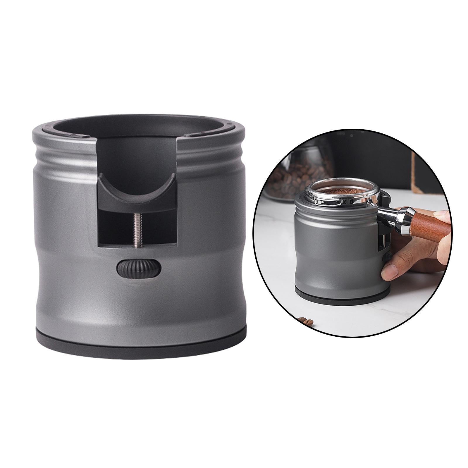 Crop Aluminum Coffee Portafilter Holder Grey