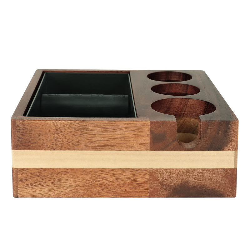 Crop Espresso Accessories Organizer Station