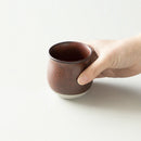 Origami 200ml Pinot Flavor Coffee Cup, Brown and White