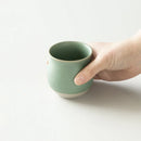 Origami 200ml Pinot Flavor Coffee Cup, Green and White