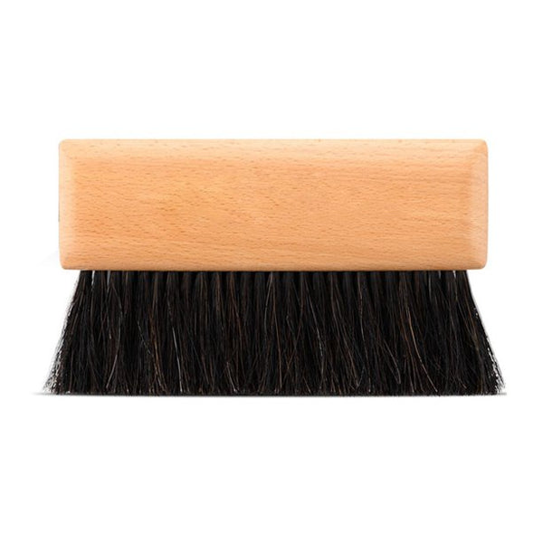 Crop Coffee Bar Cleaning Brush Horsehair With Wooden Hand