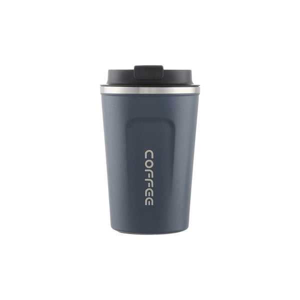 Crop Stainless Steel Coffee Mug 380ml Blue