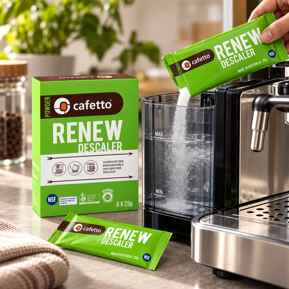Cafetto Renew Descaling Powder 25g