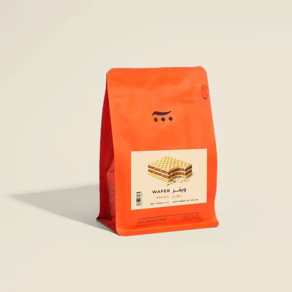 Brazil Wafer Anaerobic 250g espresso coffee beans by ASH Coffee Roastery package