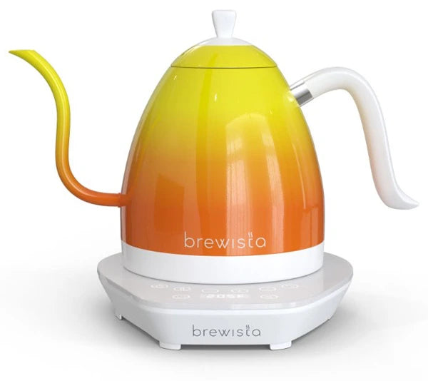 Brewista Limited Candy Edition 1L Artisan Electric Gooseneck Kettle in Candy Orange
