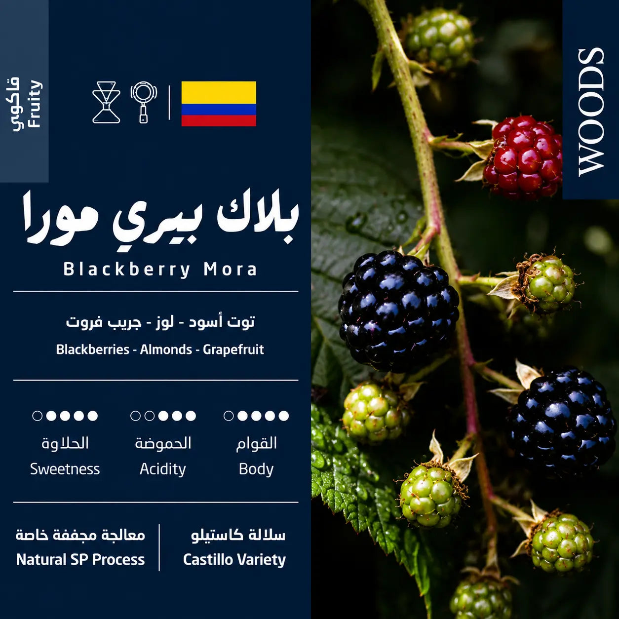 Colombia Blackberry 250g (Espresso/Filter)