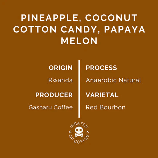 Rwanda Cloud Candy Anaerobic Natural 250g (Espresso/Filter)