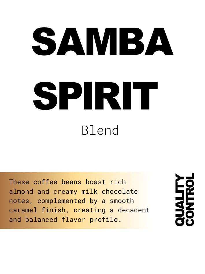 Samba Spirit Blend Coffee 270g (Espresso)