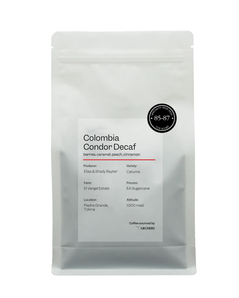 Colombia Condor Decaf 250g (Espresso/Filter)