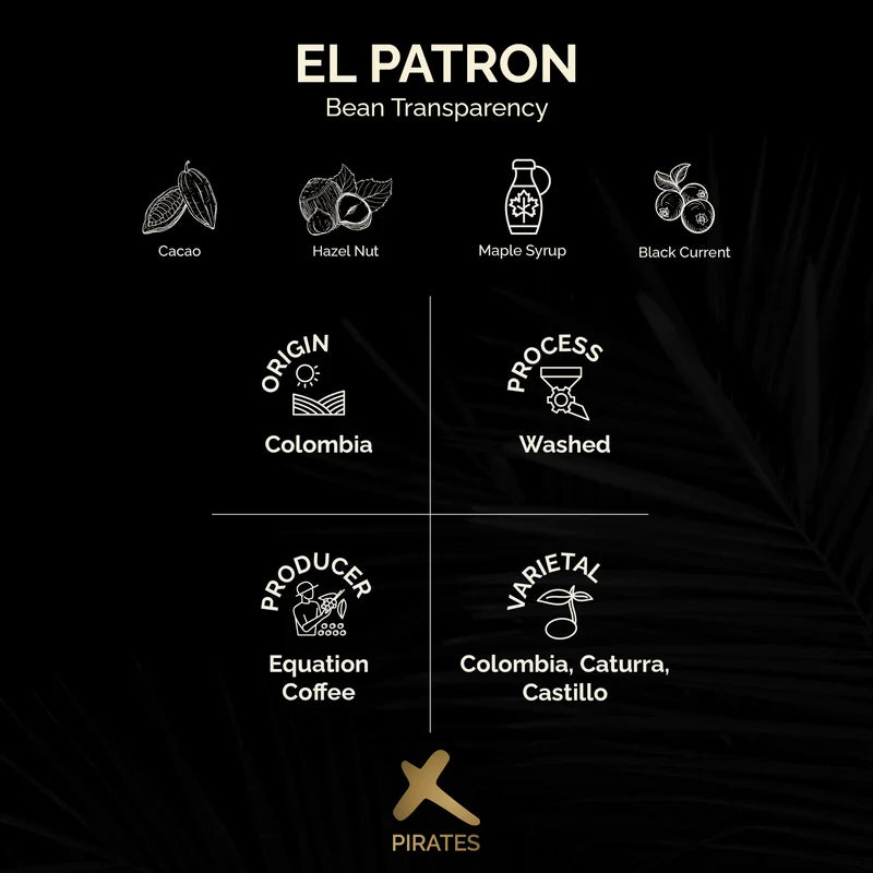 Colombia EL Patron Tolima 250g (Filter)