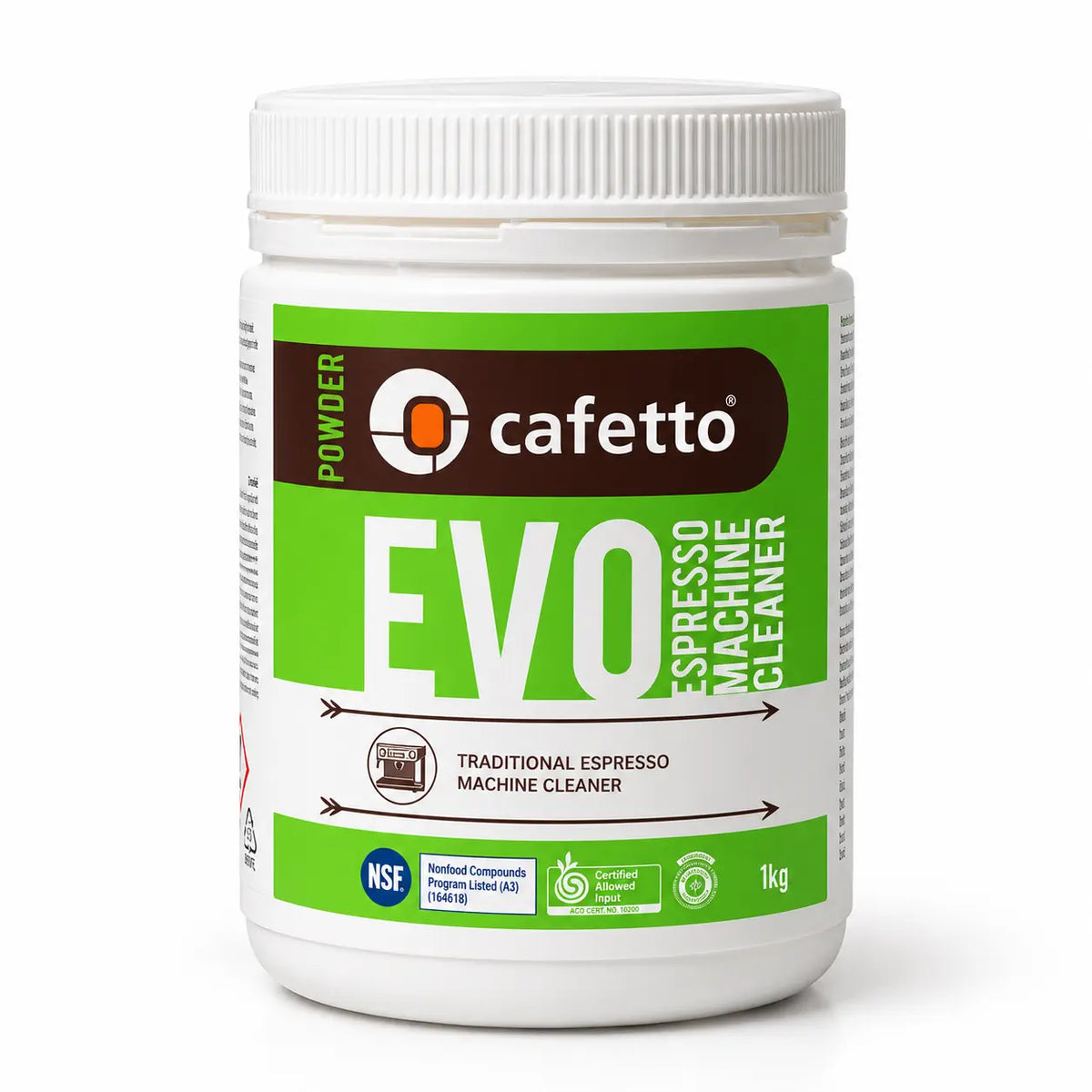 Cafetto EVO Organic Espresso Machine Cleaner, 500 g