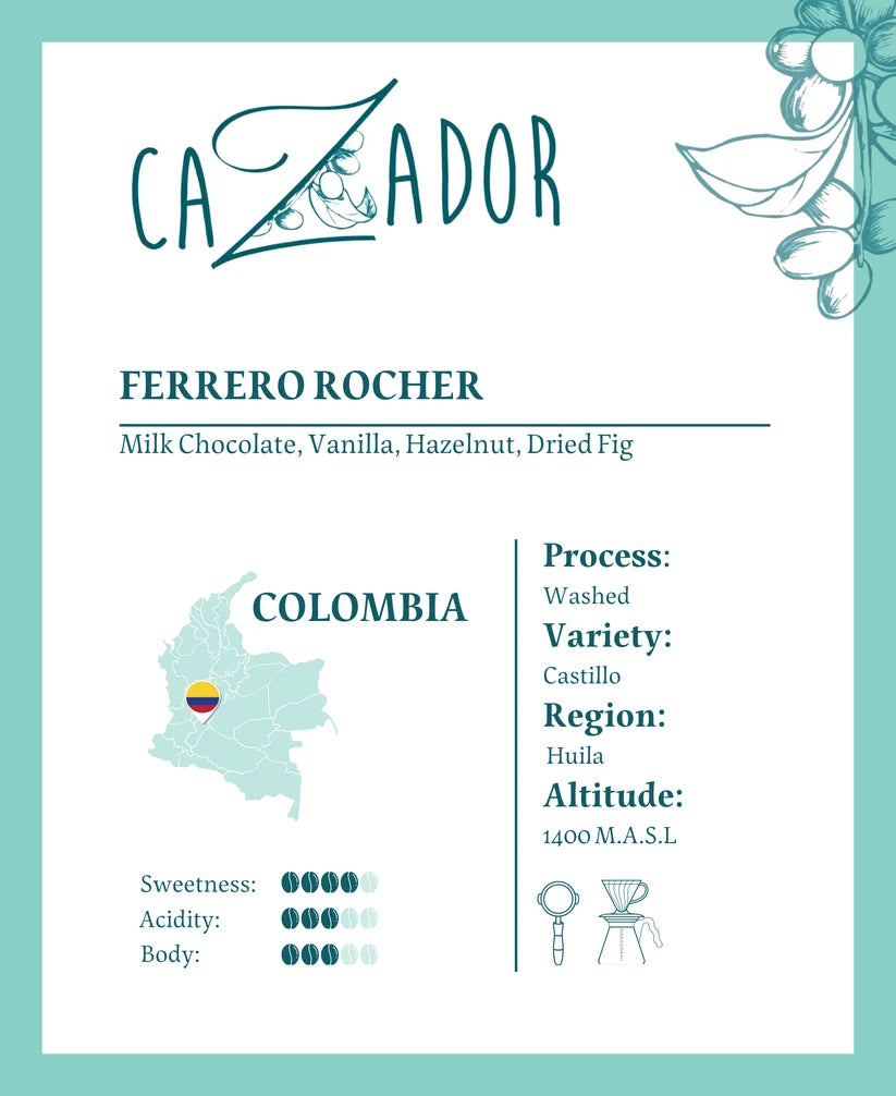 Colombia Ferrero Rocher xbloom Pods 8pcs